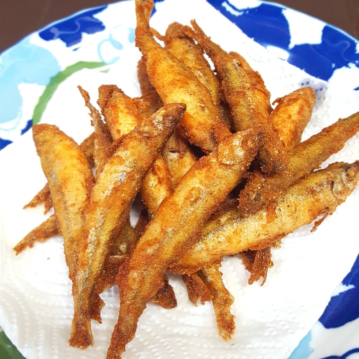 唐揚げ粉で 簡単 わかさぎの唐揚げ レシピ 作り方 By ピッ君0129 楽天レシピ 唐揚げ粉で 簡単 わかさぎの唐揚げ レシピ 作り方 By ピッ君0129 楽天レシピ